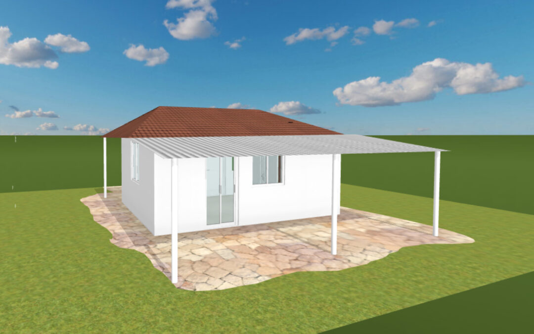 12 x Kleine Bungalows